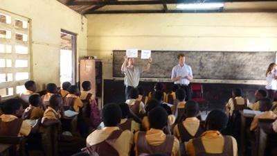 Droit de l'Homme en Afrique stagiaire en droit au Ghana