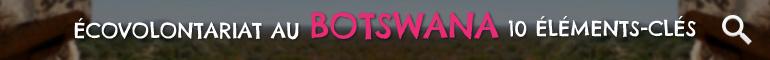 Ecovolontariat en Afrique du Sud/Botswana 10 Éleménts-Clés Ecovolontariat en Afrique du Sud/Botswana 10 Éleménts-Clés