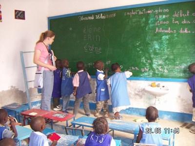 Bénévolat écoles Sénégal